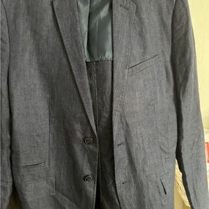 Navy blue blazer jacket